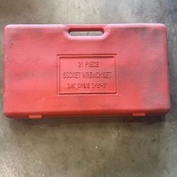 21 Piece 3/4” Drive 7/8”-2” Socket Wrench Set