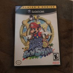 Super Mario Sunshine Nintendo GameCube 