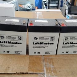 Liftmaster 12v Batteries