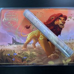 Disney Lorcana Challenge Simba - Pride Protector Foil Playmat DLC Exclusive UNOPENED