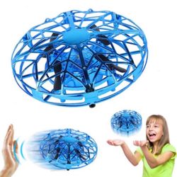 Flying Spinning Mini UFO Light Saucer Orb Magic Ball Spinner Toy Hand Controlled