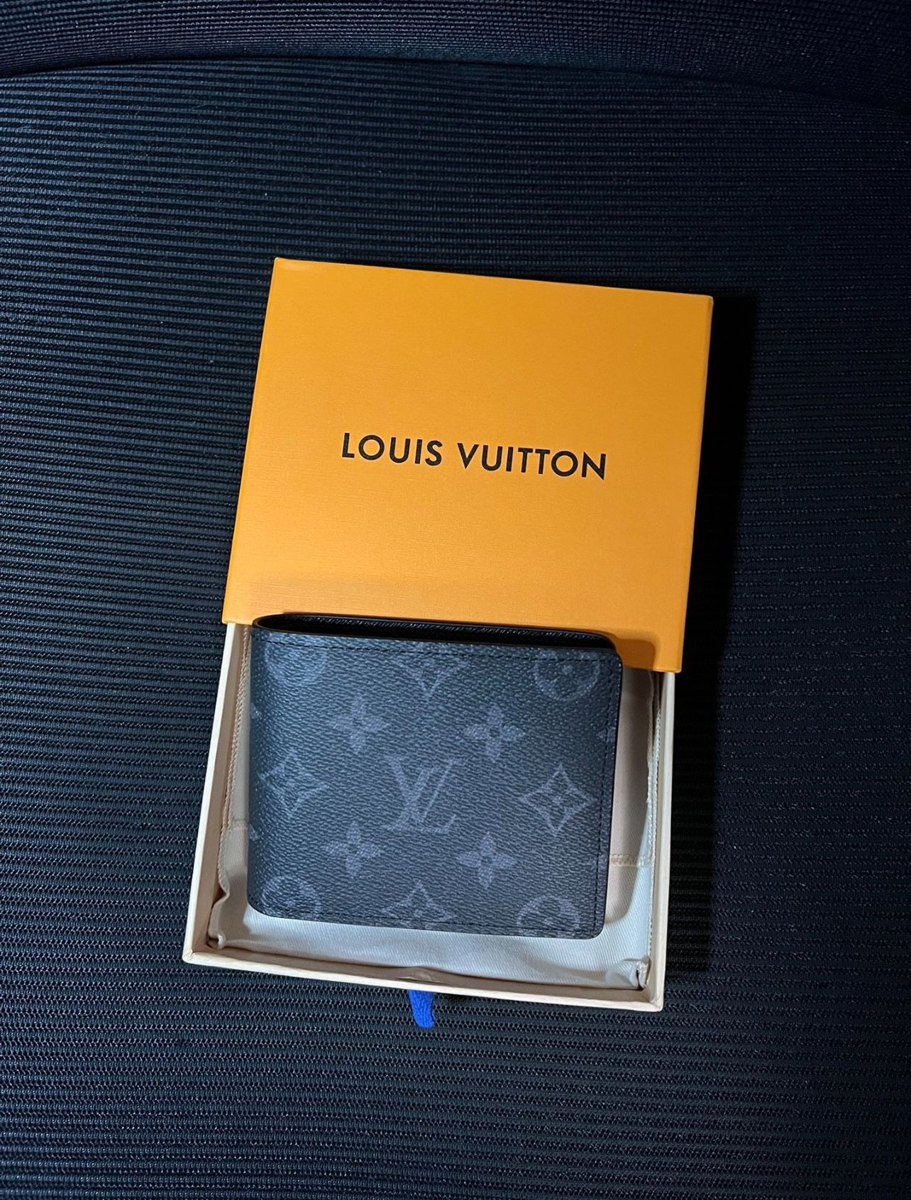 Louis Vuitton Monogram Wallet Black LV