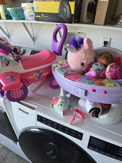 Baby Activity Chair And Minnie Bike