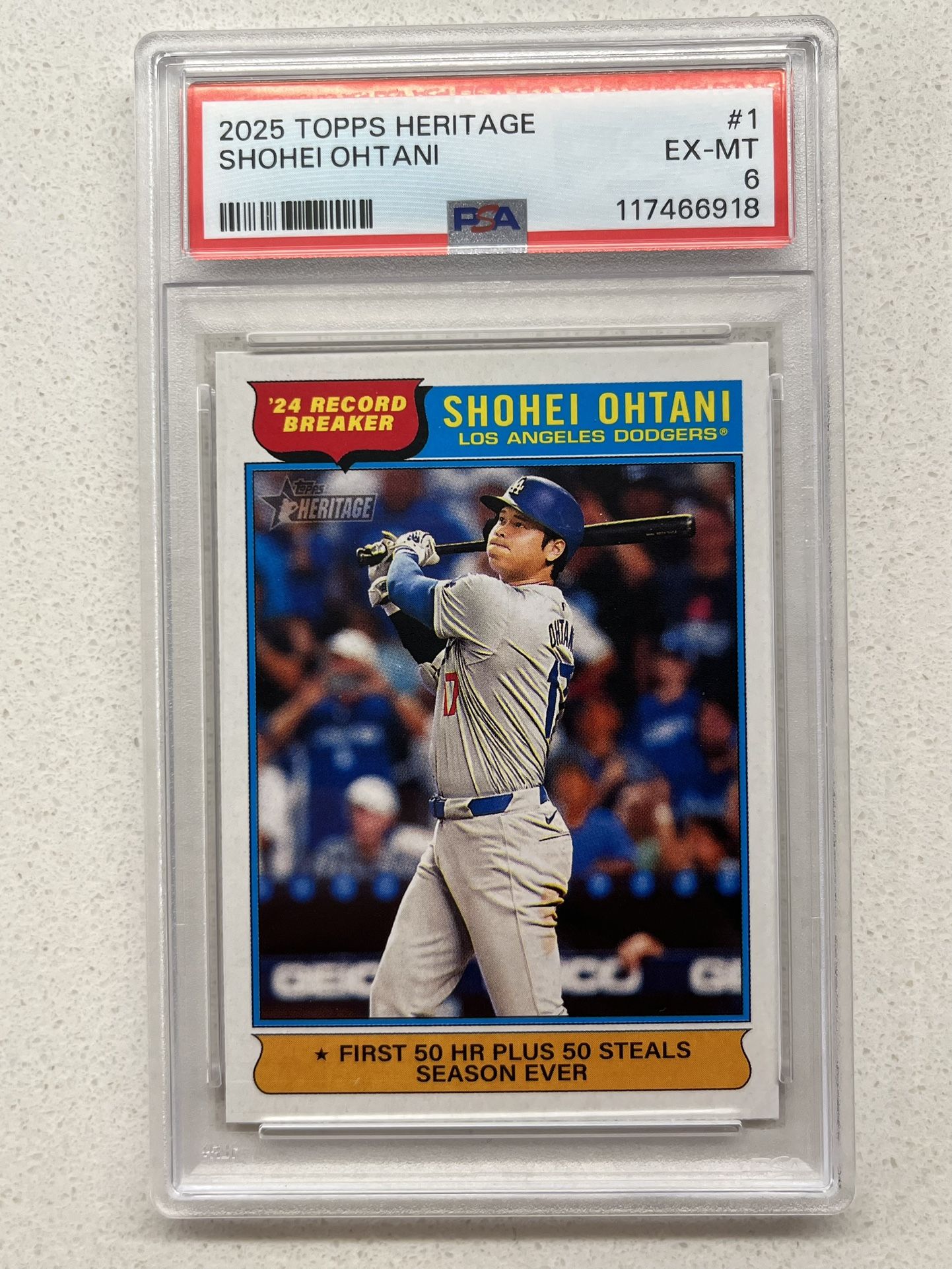 SHOHEI OHTANI Baseball Card