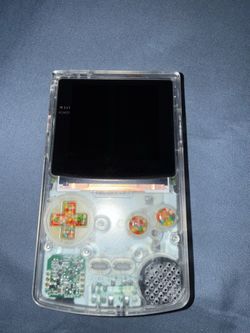 Custom modded gameboy color system