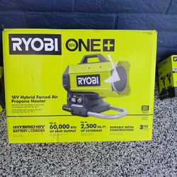 HEATER RYOBI 18V TOOL ONLY 