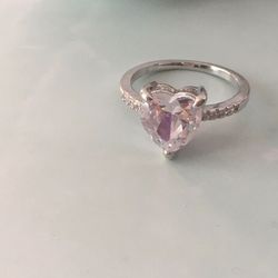 Heart Shaped Ring , Size 9