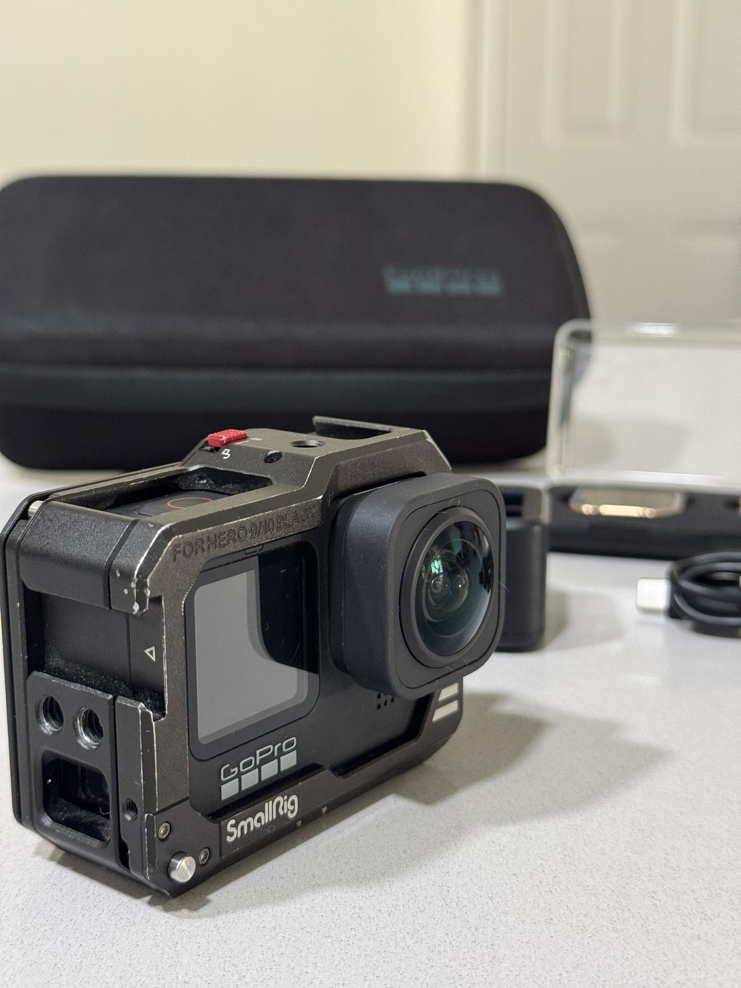 GoPro Hero 9 with accessories