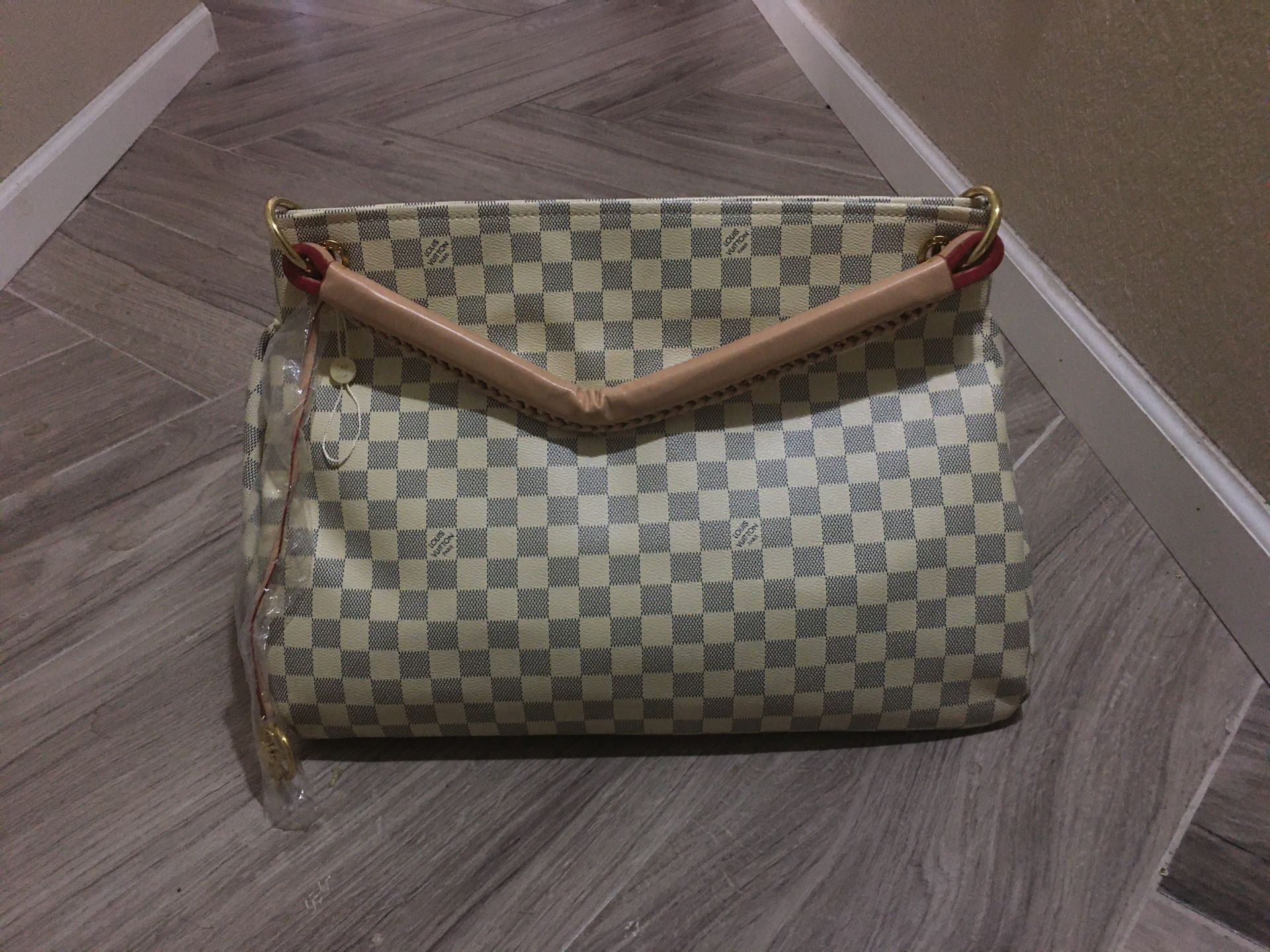Louis Vuitton Paris checkered tote bag brand new