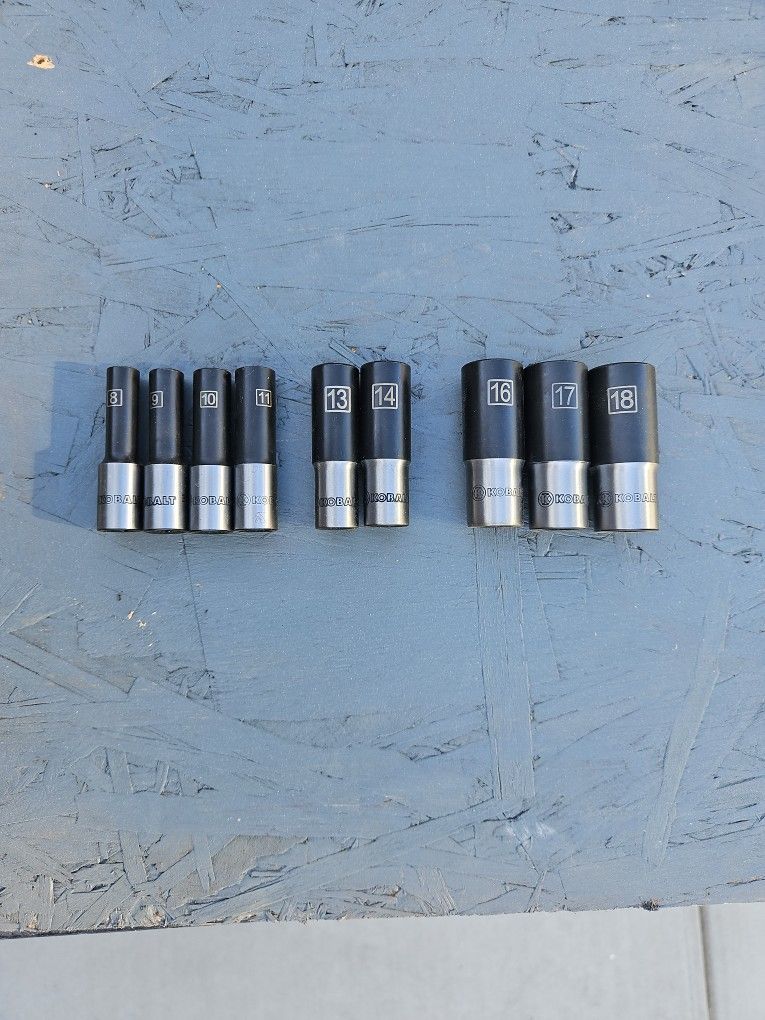 Kobalt Metric Socket Set
