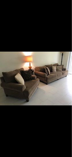 Moving sale/ Sofa and love seat