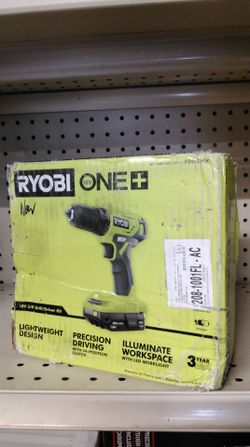 RYOBI ONE + 18V 3/8" DRILL/DRIVER KIT
