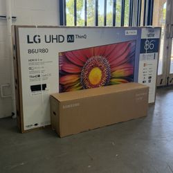 86 Inch LG 4K HDR Smart TV 