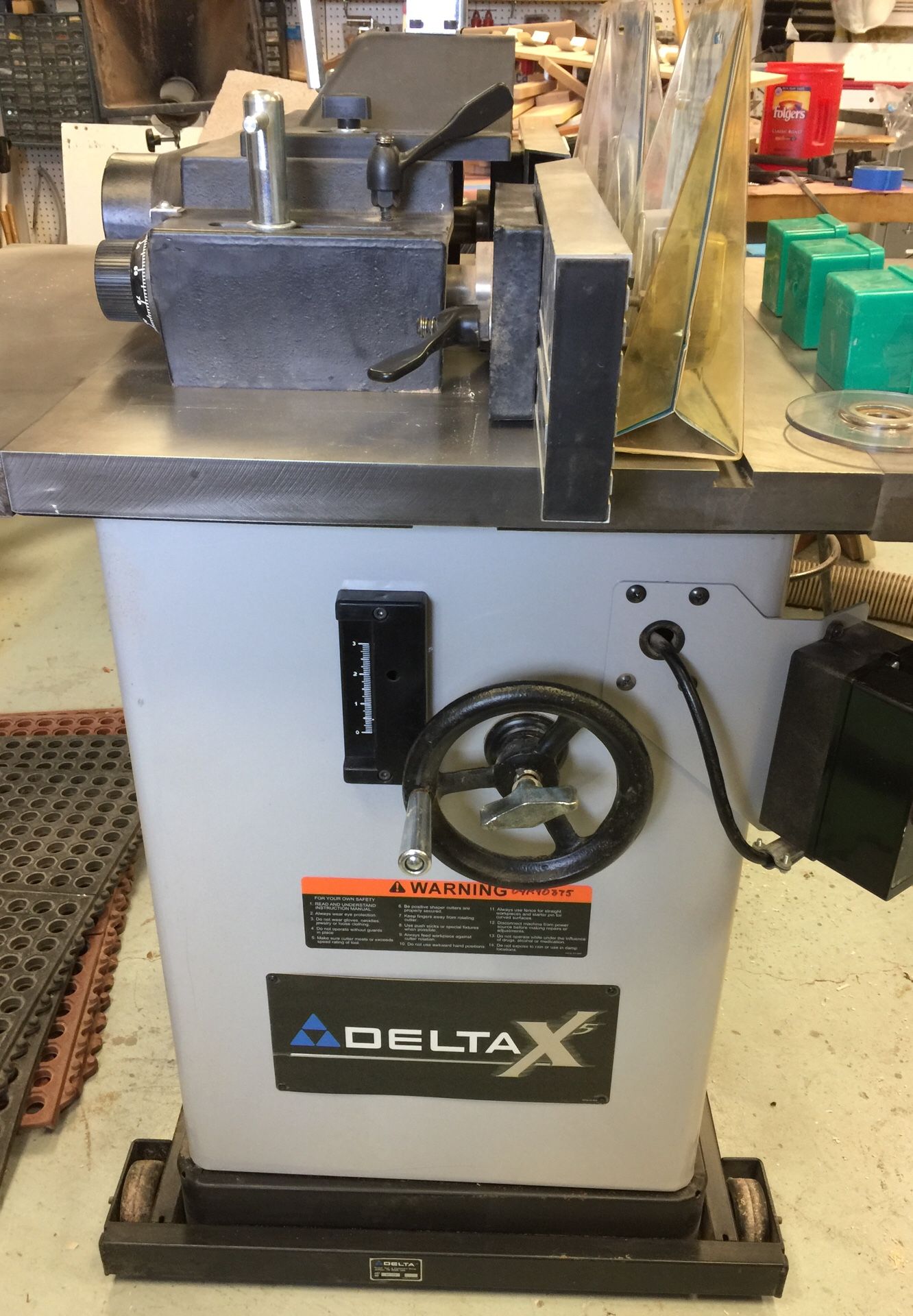 Delta X5 Shaper and accessories