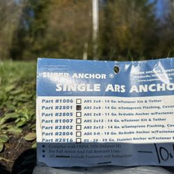 Super Anchor Permanent Roof Anchor Point 