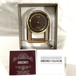 Like new vintage Seiko quartz mantel clock