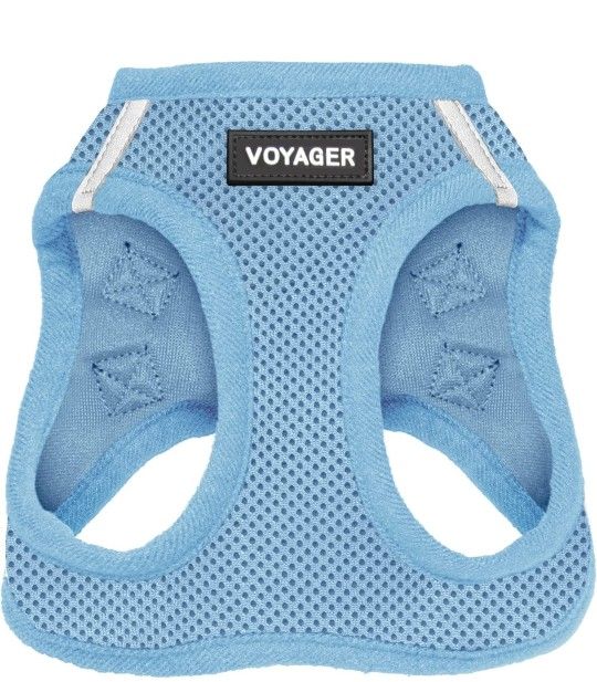 Voyager Step-in Air Dog Harness
Mesh Step in Vest Harness Harness (Baby Blue), Medium