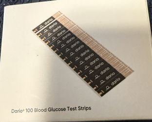 Dario 100 Blood Glucose Test Strips Exp 10/17/2026. (2 Boxes ) 200 Total
