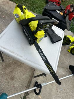 Ryobi chain saw