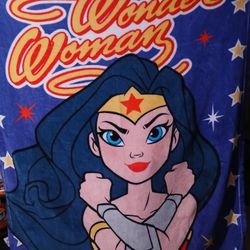 Wonder Woman Warner Bros. Throw Blanket 40"×50"