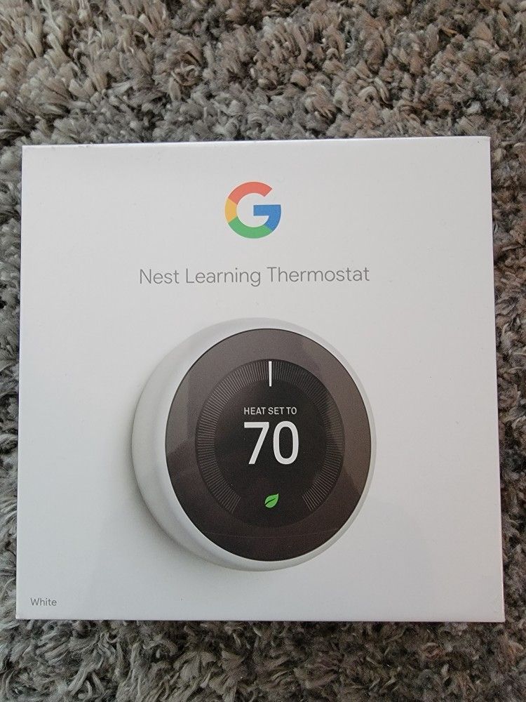 Nest Learning Theromostat (BRAND NEW NEVER OPENED)
