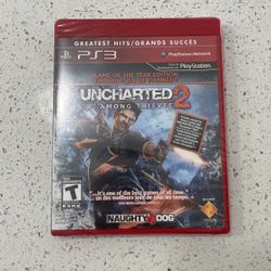 (PS3) UNCHARTED 2: Amongst Thieves. Greatest Hits SEALED *Read Description 