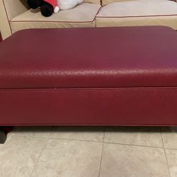 Ostrich Leather Footrest