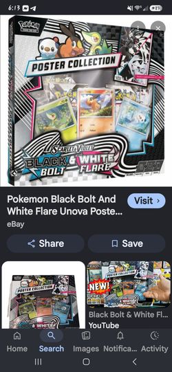 Pokemon black bolt / white flare  poster collection
