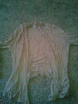 Brown cardigan size ×l