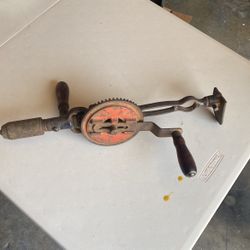 Vintage Hand Drill.