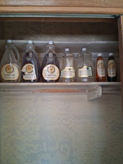 Lamp oil.