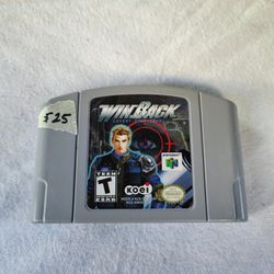 WinBack Covert Operations Nintendo 64 1999 N64