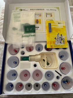 Chinese Cupping Vacuum Set - New in Box