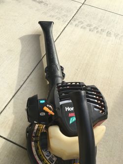 Gas blower.
