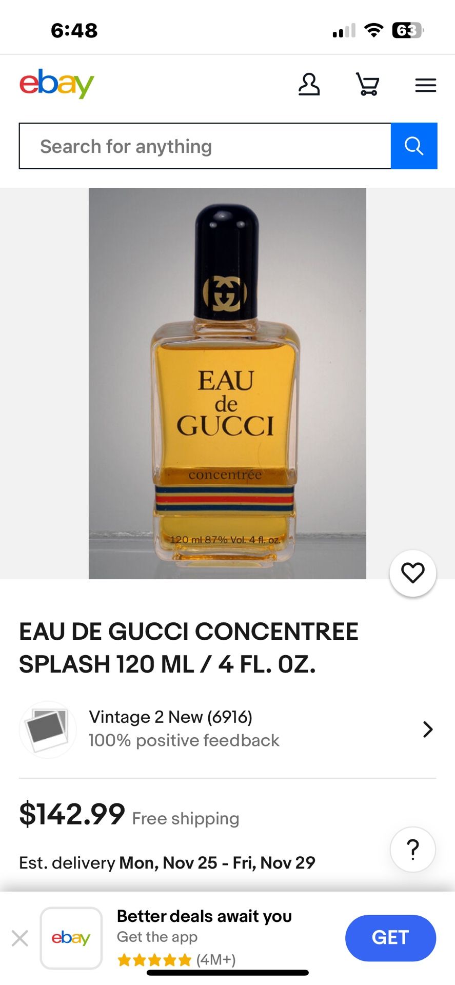 Gucci fragrance