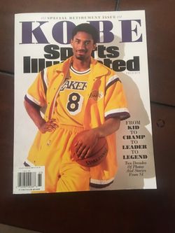 Sports illustrated KOBE Bryant edition.