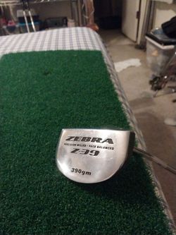 Right Hand,  Zebra Putter