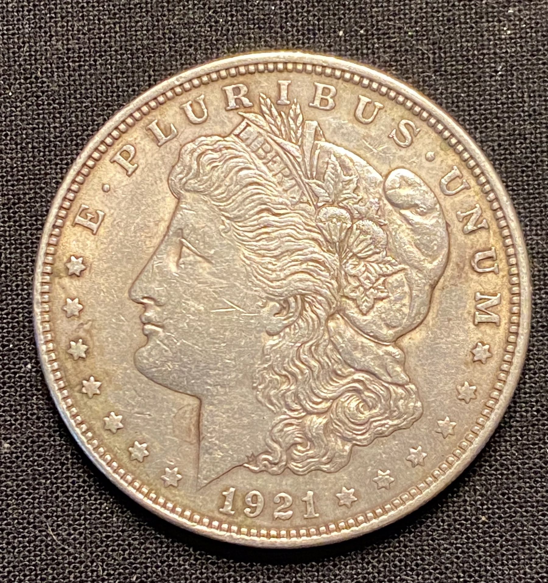 1921 90% Silver Morgan Dollar  (#446)