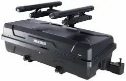 Yakima exo box and hitch mount with top shelf