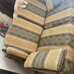 Cozy Material Clean Sofa  Very Nice Asking $100. Obo