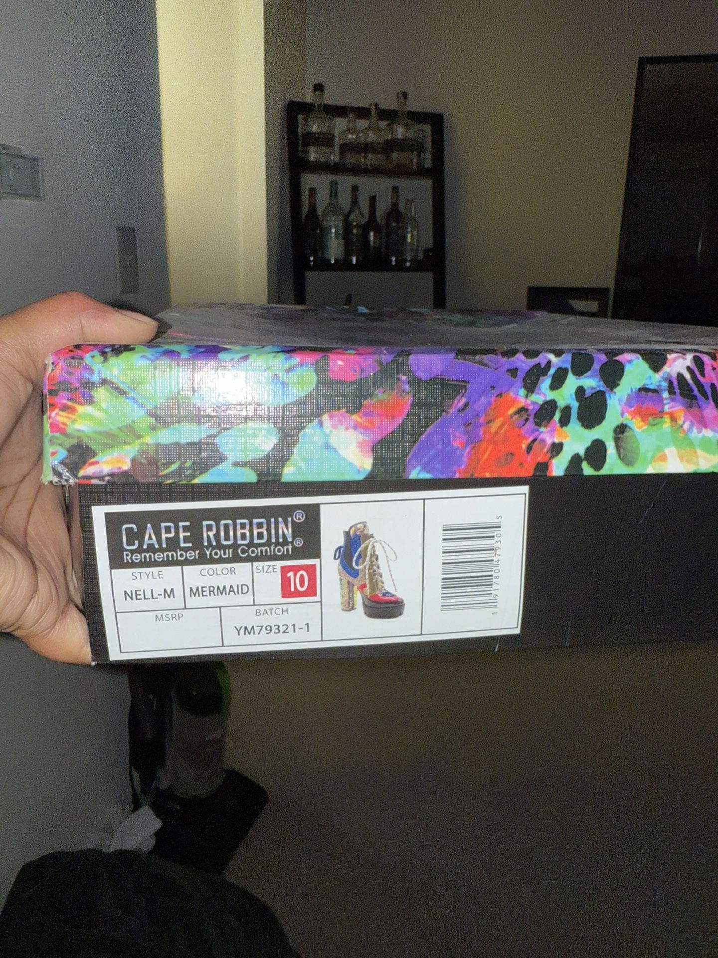 High Heel Platform Lace Up Boots