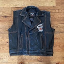 Harley Davidson Leather Vest