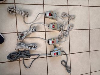 Electric control switches brand new op box