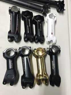 Stems saddle seatposts
