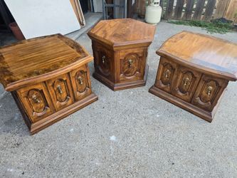 3 puece side end tables