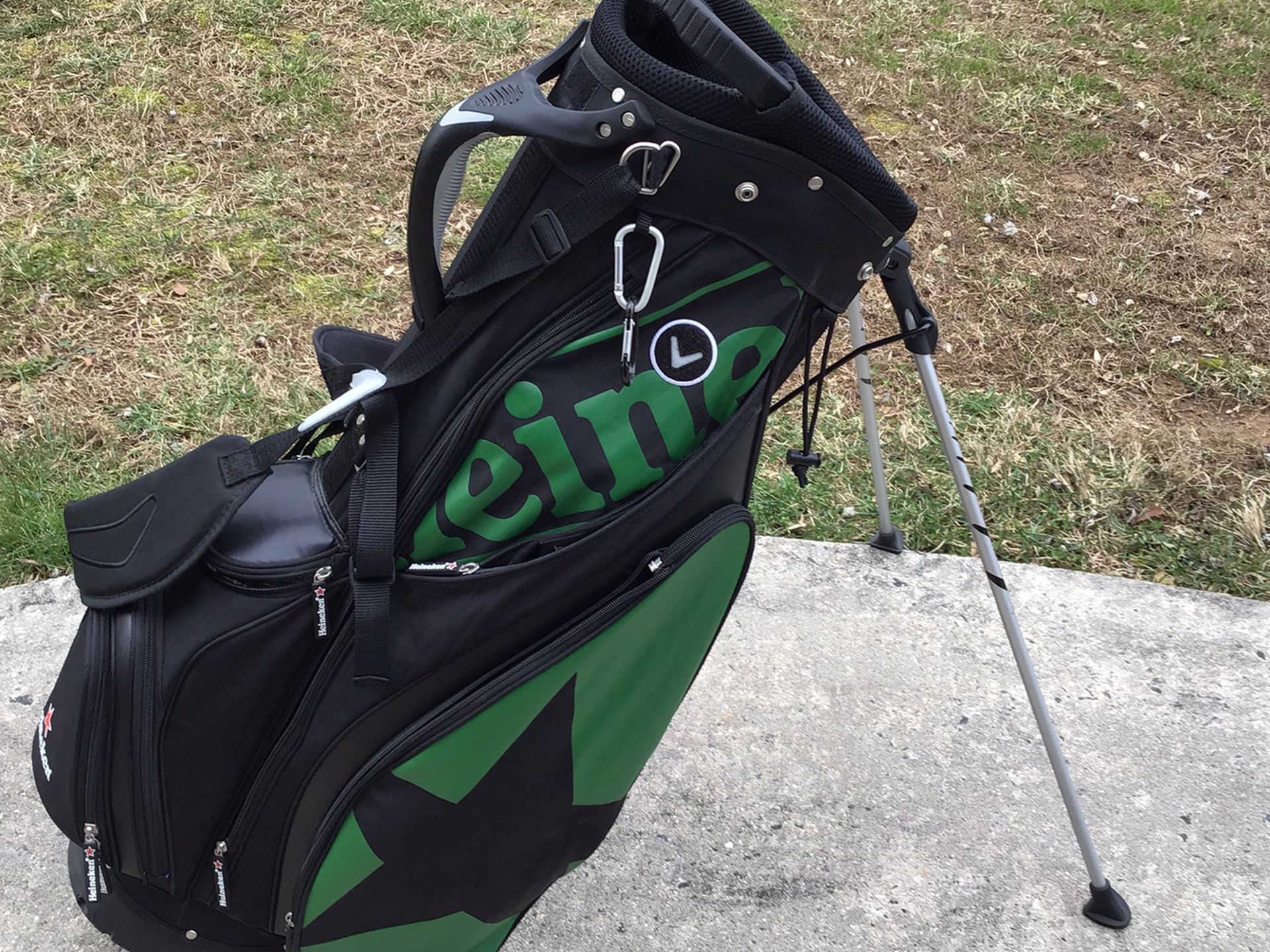 Callaway golf limited edition Heineken stand bag