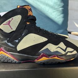 MENS SHOES Air Jordan 7 Black Olives 