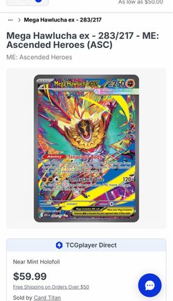 Mega Hawlucha ex - 283/217