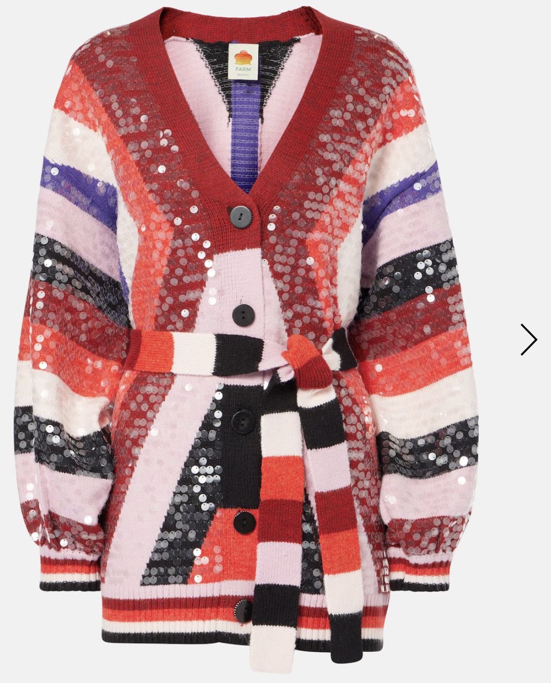 Farm rio Sequin Cardigan