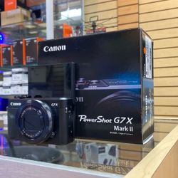 Canon Powershot G7X Mark II 